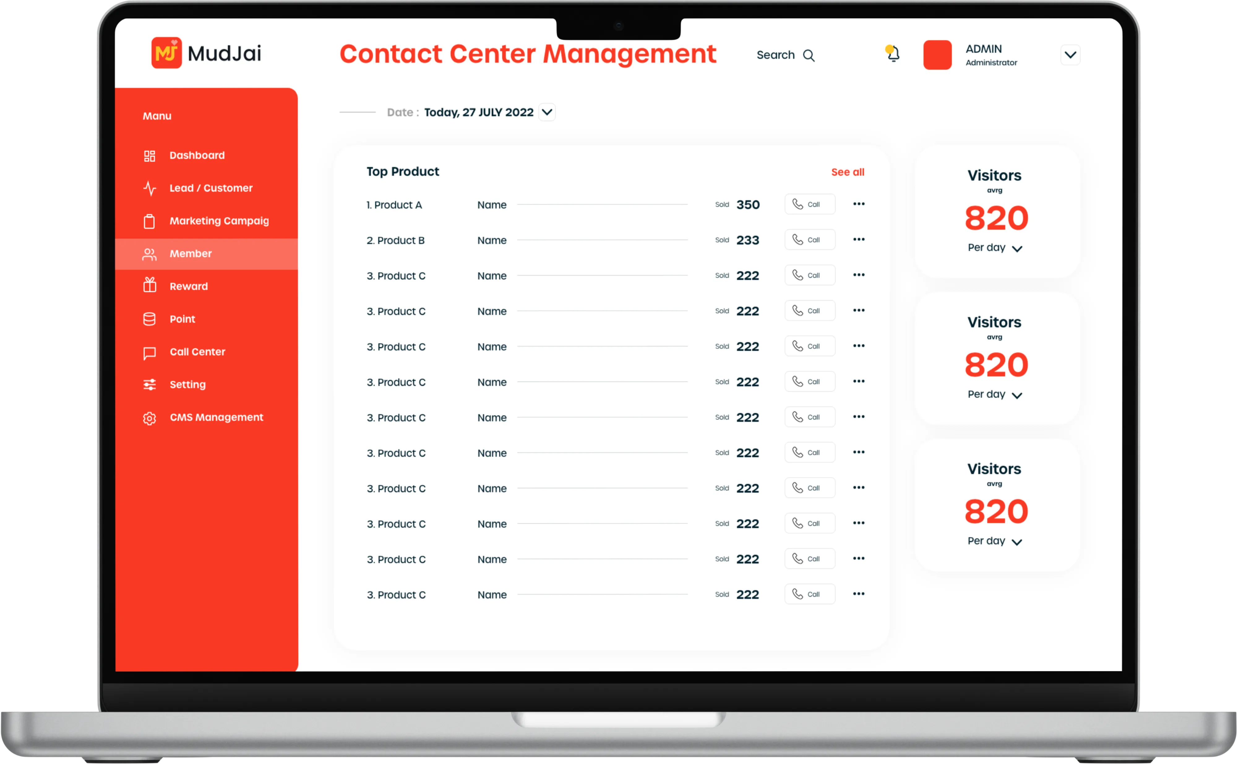 Operation Features, Loyalty Program
